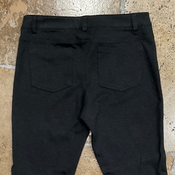 Mossimo Stretch Extensible Dark Gray Pants Sz 8 - Picture 8 of 11